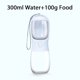thumbnail image 1 of Dog Water food Bottle Portable Travel Pet Drinker Dog Bowl Food Cat Fountain Outdoor Walking Drinking Bottle Dogs Feeder ShopWise Round, 1 of 12