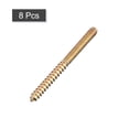 thumbnail image 3 of 1/4-20x3" Hanger Bolts, 8 Pack Double Ended Screws Wood Dowel Screws, 3 of 5