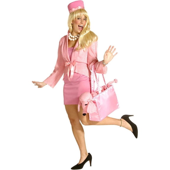 Poshatively Pink Costume with Pill Box Hat Legally Blonde