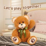 Bear Stuffed Animal Soft Teddy Bears Plushie for Girls Boys 12.6inch