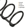 thumbnail image 4 of Unique Bargains 1' Dia. Office Book Rings, Black, 4 Pack, 4 of 6