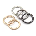 thumbnail image 3 of HENGC, hebillas redondas grandes de Metal con anillo redondo, tela de cierre para cinturón de cuero, zapatos, bolsos, prendas de vestir, costura de alta calidad, manualidades DIY, venta al por mayor, 3 of 5