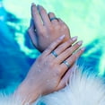 thumbnail image 3 of Enso Rings Thin Etched Legends Series Silicone Ring - 6 - Mermaid Scale, 3 of 7