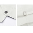 thumbnail image 6 of GiLiling Vest for Boys Girls Fall Lightweight Casual Uniform Jacket Underarm Top Fashion School Gilet Sleeveless Waistcoat Coat (White, 12-13 Years), 6 of 6