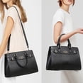 thumbnail image 3 of Dasein Women Handbags and Purses Ladies Shoulder Bag Top Handle Satchel Tote Work Bag with Matching Clutch, 3 of 7