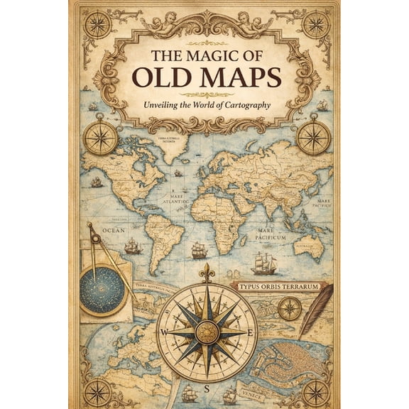 The Magic of Old Maps: Unveiling the World of Cartography, (Paperback)