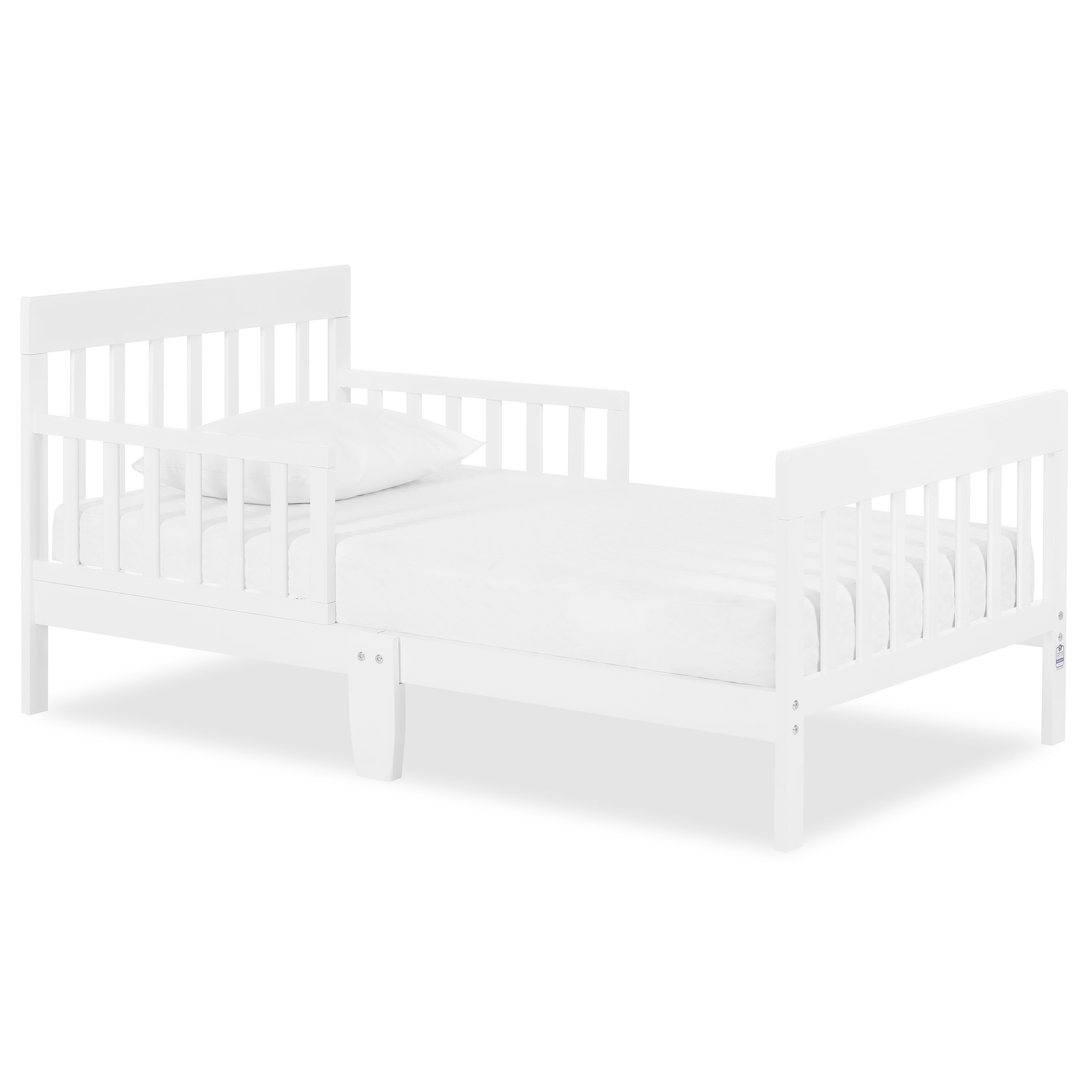 Dream On Me Finn Toddler Bed, White