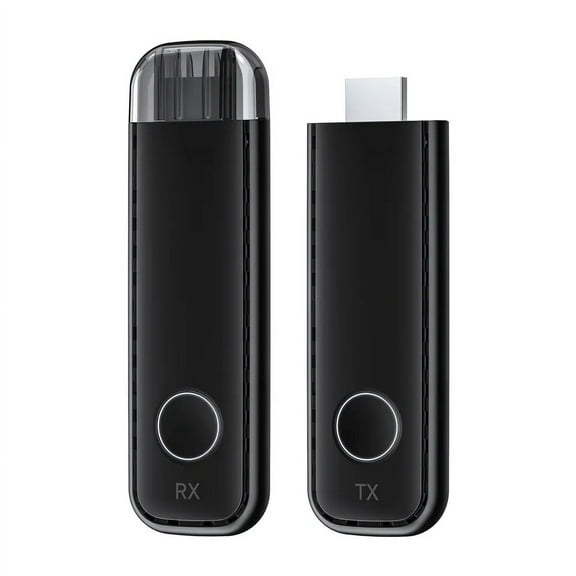 Innotech Mini Wireless HDMI Transmitter and Receiver,Wireless HDMI Extender Kit,Portable HDMI Wireless Transmitter and Receiver for Streaming Video Audio from Laptop/PC/Cable Box to HDTV