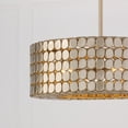 thumbnail image 4 of Capital Lighting 354141 Eliana 4 Light 22" Wide Pendant - Brass, 4 of 7