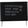 thumbnail image 1 of CBB61 6UF 450V AC Polypropylene Film 2 Terminals Motor Capacitor, 1 of 5
