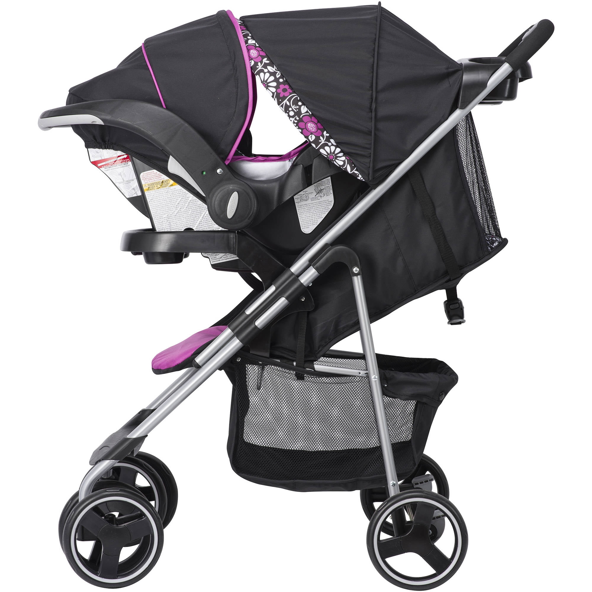 Evenflo Vive Baby Stroller Embrace Infant Car Seat Travel System Daphne