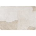 thumbnail image 1 of Granjero Gordo Felpa antideslizante, lavable a máquina y seca, accesorio de baño, alfombra decorativa para el suelo, marrón y blanco, 16 x 24 pulgadas, 1 of 5