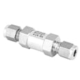 thumbnail image 2 of Stainless Steel Check Valve BSPP Female Thread One Way Valve for Water Oil Gas Pipe Connection304 1/4 inch, 2 of 4