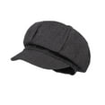 thumbnail image 4 of yotijay Women Newsboy Cap Casual Fashion Comfortable Denim for ing Hiking Black, 4 of 9