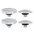 thumbnail image 1 of Unique Bargains Shutter Release Button Soft Shutter Release Button Copper Camera Shutter Button Silver 4 Pack, 1 of 6