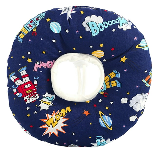 CAROOTU Collier de Récupération pour Chat Réglable en Peluche Douce Collier Elizabeth avec Boucle Mobile Cône Protecteur après Chirurgie pour Chiens