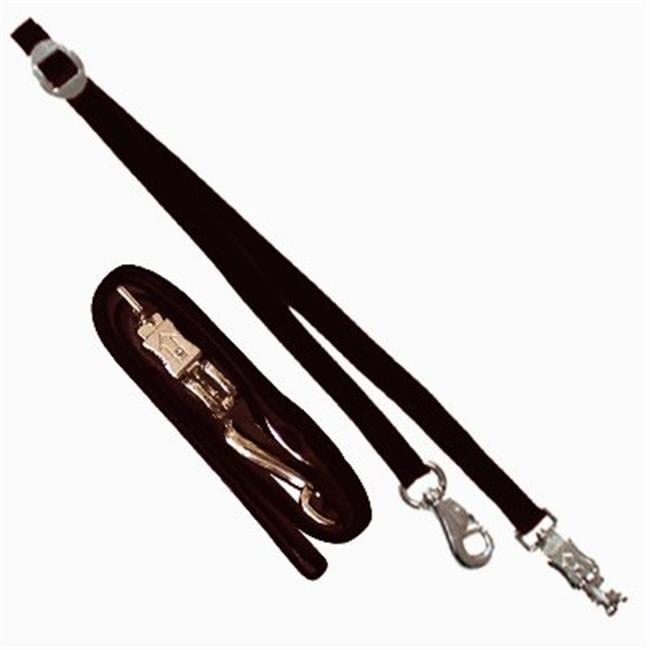 Intrepid International 103342 Nylon Cross Tie for Horses, Black