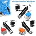 thumbnail image 6 of Wireless Submersible Transfer Pump for Draining Water from Pool Covers, Basements, and More, Compatible with 18V Batteries, 6 of 8