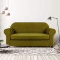 thumbnail image 2 of CHUN YI Housse de Canapé Extensible 2 Pcs à Carreaux avec Coussin, 2 of 6