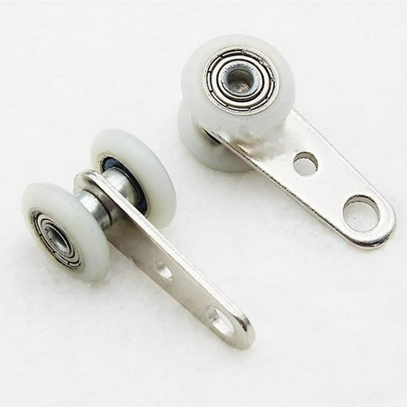 Curtain Hanging Wheel Sliding Door Pulley Hanging Track Pulley Block Cabinets Door Roller Curtain Accessories Bearing Wheel