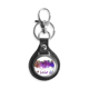 thumbnail image 1 of Salt Lake City America ciudad acuarela Coche de metal llavero anillo de cuero llavero de regalo, 1 of 4