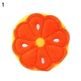 thumbnail image 1 of Flmtop Watermelon Orange Fruit Shape Plush Keychain Pendant Coin Pocket Pouch Purse, 1 of 10
