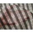thumbnail image 4 of oneOone Silk Tabby Fabric Stripe Ikat Decor Fabric Printed BTY 42 Inch Wide, 4 of 4
