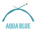 thumbnail image 1 of Aurora Standard Cordes de Guitare Basse Calibre 45-100, Aqua, 1 of 1