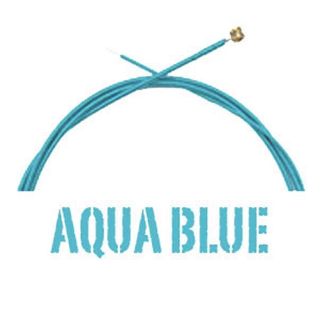 Aurora Standard Cordes de Guitare Basse Calibre 45-100, Aqua