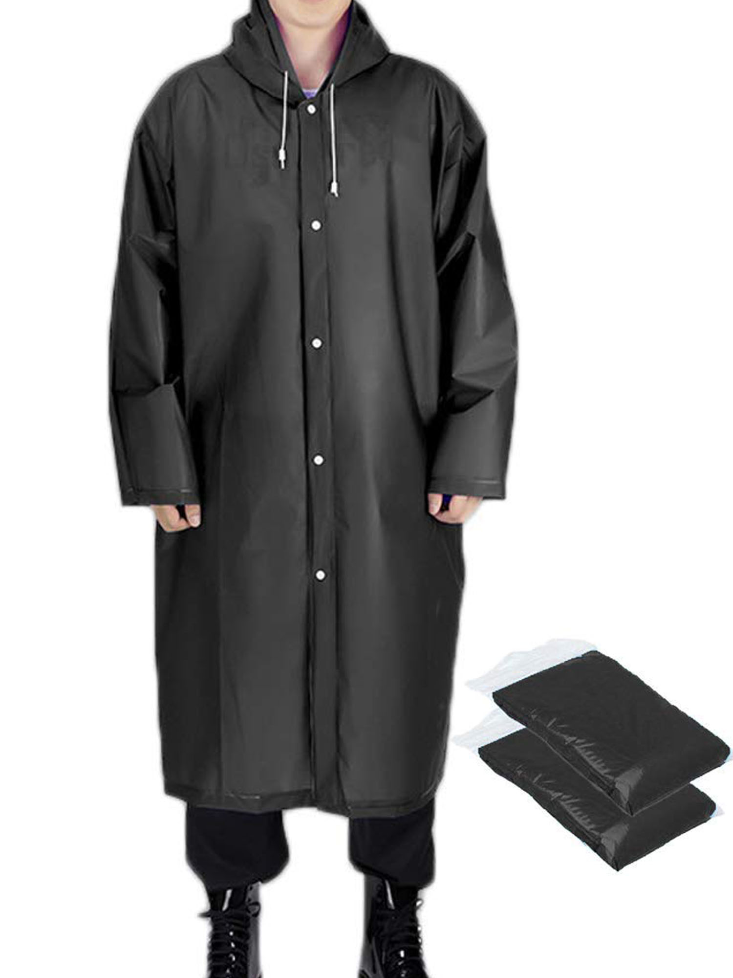 Buy Durable Mens Womens Onepiece Waterproof Jacket Rain Coat Hooded