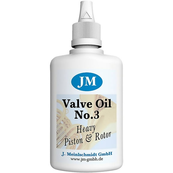 J Meinlschmidt JM003 #3 Heavy Piston Synthetic Valve Oil 1.6 oz.