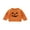 Orange A, variant on Toddler Baby Boys Girls Halloween Sweaters Pumpkin Face Long Sleeve Ribbed Knitted Pullover Fall Winter Clothes
