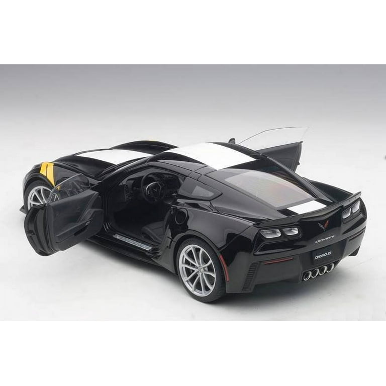 2017 Chevrolet Corvette C7 Grand Sport Black with White