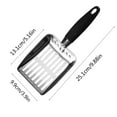 Qicasul Metal Litter Cat With Non Slip Handle Type Supply Litter