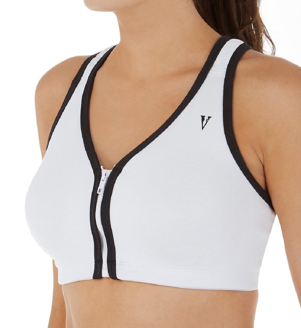 walmart front zip sports bra