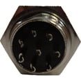 thumbnail image 5 of Lot of 10 Workman C-8P Replacement 8-Pin CB Radio Microphone Panel Jack Mount, 5 of 8