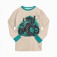 thumbnail image 6 of NOLDARES Toddler Baby Girl Fall Winter Clothes Outfits Funny Print Graphic Girl Fall Sweatshirt Pant Set(Beige,7-8 Y), 6 of 6
