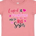thumbnail image 4 of Inktastic Cupid is Promoting Me to Big Sister Girls Baby T-Shirt, 4 of 5