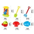 thumbnail image 4 of 6 Piece Beach Toy Sand Set Sand Play Sandpit Toy Summer Outdoor Toy, 4 of 5