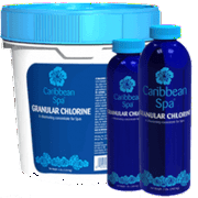 Caribbean Spa Granular Chlorine Hot Tub and Spa Sanitizer