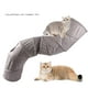 thumbnail image 3 of plegable para gatos, cama de juguete interactiva, casa interior con mirilla, tienda de campaña, laberinto de tubo para gatito, perro, conejito,, 3 of 9