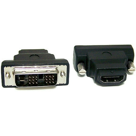 Micro Connectors HDMI Female/DVI Male Adapter