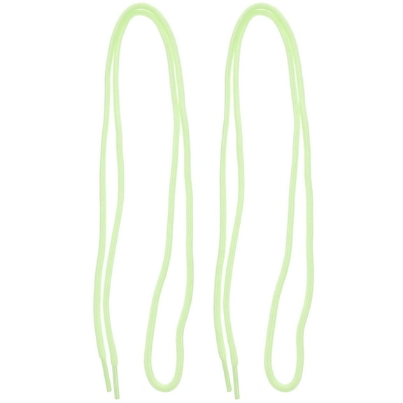WEUVEB 1Pair Glow in The Dark Shoelaces Reflective Fluorescent Green for Sneakers
