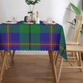 thumbnail image 3 of Rectangle Table Cloth, Taste of Scotland Clan Carmichael Tartan Plaid Resistant Washable Tablecloth Decorative Table Cover for Dining, Indoor and Outdoor, 3 of 6