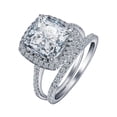 thumbnail image 2 of Xihbxyly Hermoso Anillo de Cobre con Flores para Mujer, Talla 6-10., 2 of 2