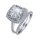 thumbnail image 1 of Fiudx Hermoso Anillo de Cobre con Flores para Mujer, Talla 6-10., 1 of 3