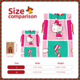 thumbnail image 3 of Pofeuu Sac Cadeau de Noël Imprimé Sanrio, Pochette en Toile de Jute avec Cordon de Serrage et Carte en Papier Kraft pour Emballage de Vacances, Fêtes et Anniversaires-Moyen, 3 of 7