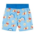 thumbnail image 3 of Disney Winnie the Pooh Baby Boys' Swimwear 2-Piece Rash Guard and Swim Trunks Set Navy Blue, 3 of 5