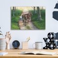 thumbnail image 3 of Epic Art 'Early Morning Stroll' by Pam Britton, Acrylic Glass Wall Art, 16"x12", 3 of 3