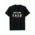 thumbnail image 4 of MAWOTEA Taco Lovers Exclusive Funny Graphic T-shirt for Kids,Black Fabric 100% Cotton Made, 4 of 5